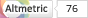 Article has an altmetric score of 76